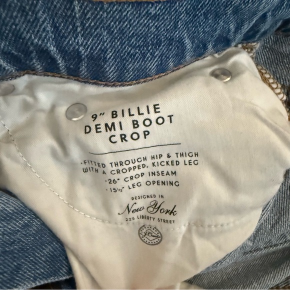 Jcrew Jeans - denim boot cropped size 26 - Picture 4 of 10